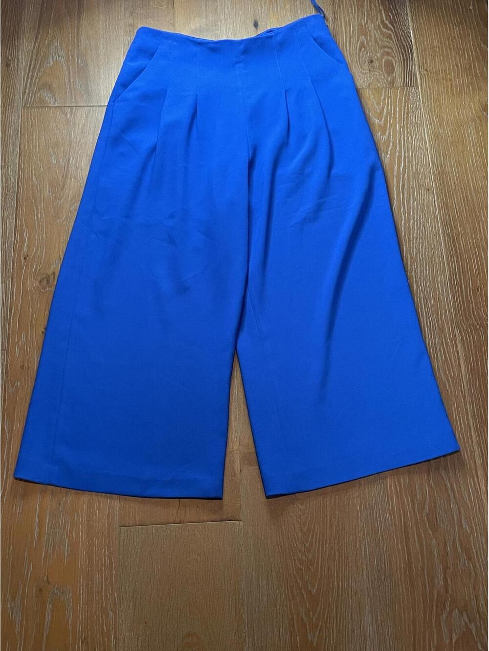 Ted Baker London Blue Wide Leg Culottes Modern Chic US 2